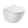 Картинка анонса товара «унитаз подвесной belbagno sfera-tor bb046ch-tor/bb870sc безободковый с сиденьем»