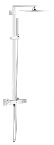 Душевая система GROHE Euphoria Cube 230 с термостатическим смесителем, хром (26087000) Душевая система GROHE Euphoria Cube 230 с термостатическим смесителем, хром (26087000)