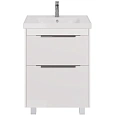 Тумба под раковину DREJA PRIME, 70 см, подвесная/напольная, 2 ящика, белый глянец 99.9301 Тумба под раковину DREJA PRIME, 70 см, подвесная/напольная, 2 ящика, белый глянец 99.9301