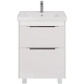 Тумба под раковину DREJA PRIME, 70 см, подвесная/напольная, 2 ящика, белый глянец 99.9301 Тумба под раковину DREJA PRIME, 70 см, подвесная/напольная, 2 ящика, белый глянец 99.9301