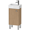 Картинка анонса товара «тумба под раковину duravit brioso br4429l1052 напольная 36 см европейский дуб»