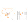Душевой поддон RGW STONE TRAY-G 900x900 квадрат 14152099-02-11 Душевой поддон RGW STONE TRAY-G 900x900 квадрат 14152099-02-11