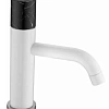Смеситель для раковины Boheme STICK WHITE MRAMOR BLACK 121-W-MR-BLACK Смеситель для раковины Boheme STICK WHITE MRAMOR BLACK 121-W-MR-BLACK