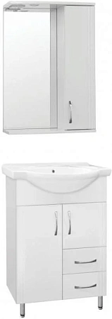 Тумба под раковину Style Line Эко Стандарт 10/2 (2 ящ.) ЛС-00000103 Тумба под раковину Style Line Эко Стандарт 10/2 (2 ящ.) ЛС-00000103