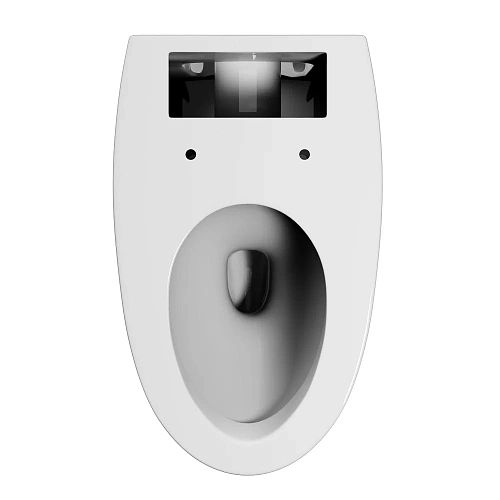 Унитаз напольный ABBER Bequem AC1125P белый с импульсным смывом Унитаз напольный ABBER Bequem AC1125P белый с импульсным смывом