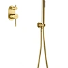 Душевая система Boheme Uno 464-2-G скрытого монтажа золото Душевая система Boheme Uno 464-2-G скрытого монтажа золото