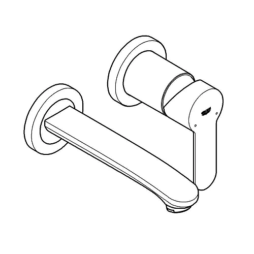 Смеситель для раковины GROHE Eurostyle Cosmopolitan (19571002) внешняя часть, хром Смеситель для раковины GROHE Eurostyle Cosmopolitan (19571002) внешняя часть, хром