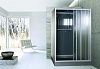 Картинка анонса товара «душевая кабина esbano elegancia (eskg3129ckr) полукруглая с крышей esg-3129ckr: 120x90x210см»