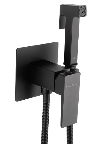 Гигиенический душ Wonzon & Woghand CUBE 2.0 черный матовый (WW-88829068-MB) Гигиенический душ Wonzon & Woghand CUBE 2.0 черный матовый (WW-88829068-MB)