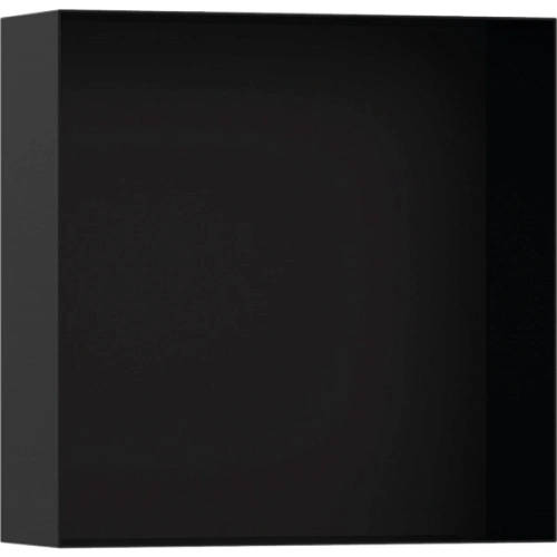 Настенный короб Hansgrohe XtraStoris с открытой рамой 30х30х10 см 56073670, матовый черный Настенный короб Hansgrohe XtraStoris с открытой рамой 30х30х10 см 56073670, матовый черный
