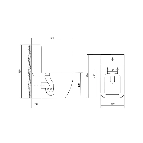 Унитаз напольный Aquatek ЛИБРА AQ1263-00 665x360x810 безободковый с бачком тонкое сиденье Унитаз напольный Aquatek ЛИБРА AQ1263-00 665x360x810 безободковый с бачком тонкое сиденье