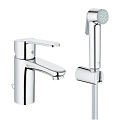 Смеситель для раковины GROHE Eurostyle Cosmopolitan однорычажный S-Size, хром (23953003) Смеситель для раковины GROHE Eurostyle Cosmopolitan однорычажный S-Size, хром (23953003)