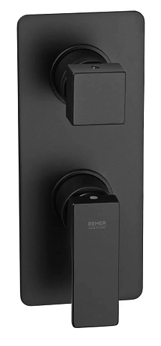 Смеситель для душа Remer Absolute AU93KBNO, чёрный матовый Смеситель для душа Remer Absolute AU93KBNO, чёрный матовый