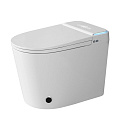 Унитаз SMART ABBER Bequem AC1117S приставной с функцией биде белый с крышкой микролифт Унитаз SMART ABBER Bequem AC1117S приставной с функцией биде белый с крышкой микролифт