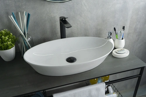 Раковина Gid N9397 51141 накладная белая 61x37x12 Раковина Gid N9397 51141 накладная белая 61x37x12