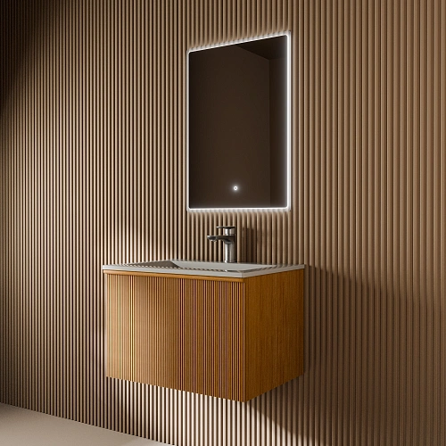 Тумба с раковиной ArtDecco Andy 60 AAN06W11S100 белый дуб Тумба с раковиной ArtDecco Andy 60 AAN06W11S100 белый дуб