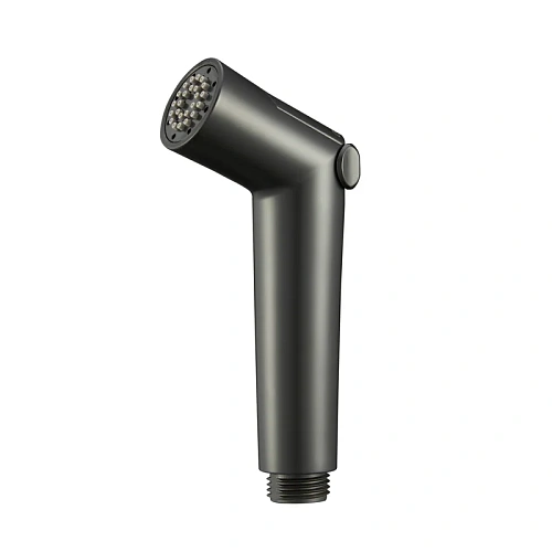 Гигиеническая лейка Raglo R460.01.06 с клавишей регулировки воды пластик/силикон, черный Гигиеническая лейка Raglo R460.01.06 с клавишей регулировки воды пластик/силикон, черный