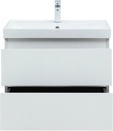 Тумба под раковину Aquanet Альтера 70 белый матовый 00337155 подвесная Тумба под раковину Aquanet Альтера 70 белый матовый 00337155 подвесная
