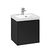 Картинка анонса товара «тумба под раковину villeroy &amp; boch subway 3.0 volcano black / volcano black c58101vl»