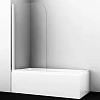 Шторка на ванну WasserKRAFT Leine 35P01-80WHITE белый Шторка на ванну WasserKRAFT Leine 35P01-80WHITE белый