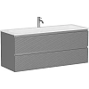 Тумба под раковину Sancos Folk FL120ES 1195х445х500 Ergraut soft, подвесная Тумба под раковину Sancos Folk FL120ES 1195х445х500 Ergraut soft, подвесная