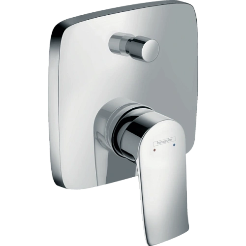 Смеситель для ванны hansgrohe Metris 31454000 Смеситель для ванны hansgrohe Metris 31454000