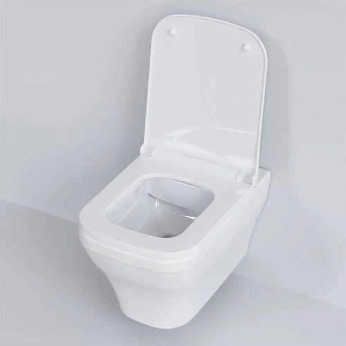 Крышка-сиденье Ambassador Benefit 202T20001S (тонкое) белое Крышка-сиденье Ambassador Benefit 202T20001S (тонкое) белое