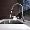 Смеситель для кухни Lemark Comfort LM3075C-Gray с гибким изливом, с подключением к фильтру, хром/серый Смеситель для кухни Lemark Comfort LM3075C-Gray с гибким изливом, с подключением к фильтру, хром/серый
