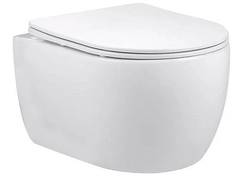 Унитаз подвесной Vincea Evo VT1-34S белый, ультратонкое сиденье soft-close Унитаз подвесной Vincea Evo VT1-34S белый, ультратонкое сиденье soft-close
