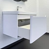 Тумба с раковиной Comforty Арзамас-80-1 00-00017177 подвесная белая матовая раковина 4480 Тумба с раковиной Comforty Арзамас-80-1 00-00017177 подвесная белая матовая раковина 4480