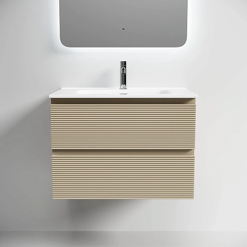 Тумба под раковину SANCOS Folk FL70CP 690х445х500 капучино, подвесная Тумба под раковину SANCOS Folk FL70CP 690х445х500 капучино, подвесная