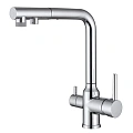 Смеситель для кухни ABBER Emotion AF8814 с подключением фильтра и выдвижной лейкой, хром Смеситель для кухни ABBER Emotion AF8814 с подключением фильтра и выдвижной лейкой, хром
