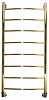 Полотенцесушитель водяной Ника Arc ЛД 8-Br, 120 x 50 см цвет бронза ЛД 120/50-8-Br