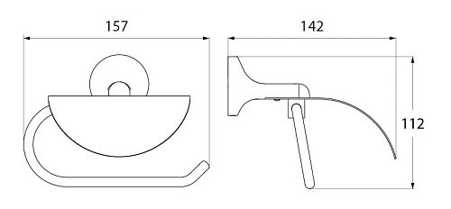 Держатель туалетной бумаги IDDIS Mirro (MIRMBC0I43) с крышкой Держатель туалетной бумаги IDDIS Mirro (MIRMBC0I43) с крышкой
