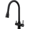 Смеситель для кухни Paulmark LANGE черный La214212-BLM Смеситель для кухни Paulmark LANGE черный La214212-BLM
