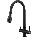 Смеситель для кухни Paulmark LANGE черный La214212-BLM Смеситель для кухни Paulmark LANGE черный La214212-BLM