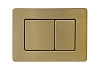 Клавиша смыва Boheme 650-MG нержавеющая сталь Matt Gold