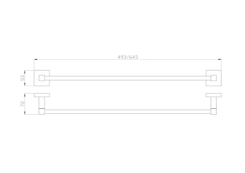 Полотенцедержатель Wonzon & Woghand темное золото (WW-8912-DG) Полотенцедержатель Wonzon & Woghand темное золото (WW-8912-DG)