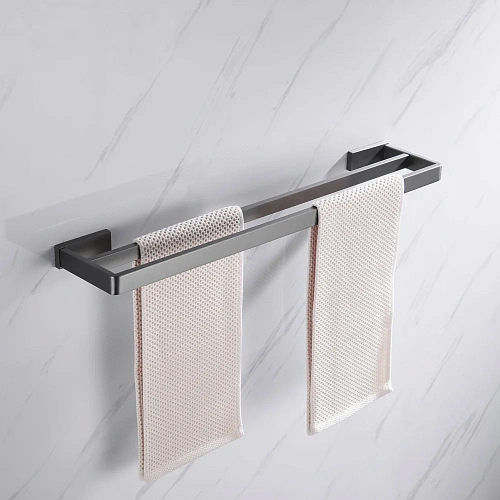 Полотенцедержатель двойной ABBER Westen AA1757NG никель Полотенцедержатель двойной ABBER Westen AA1757NG никель