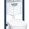 Инсталляция GROHE Solido Perfect (39186000) с подвесным унитазом и панелью смыва Skate Cosmopolitan Инсталляция GROHE Solido Perfect (39186000) с подвесным унитазом и панелью смыва Skate Cosmopolitan