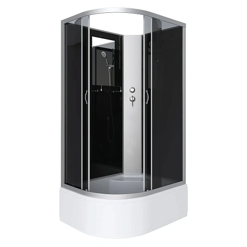 Душевая кабина Niagara Classic NG-2510-14RBK (1200х800х2000) высокий поддон (40см) стекло тонированное 25101434RBK Душевая кабина Niagara Classic NG-2510-14RBK (1200х800х2000) высокий поддон (40см) стекло тонированное 25101434RBK