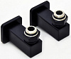 Комплект уголков Grota Квадрат 3/4 X 1/2 Черный Grota &quot;Квадрат&quot; 3/4&quot; X 1/2&quot;