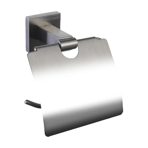 Держатель туалетной бумаги NOFER BARCELONA с крышкой Держатель туалетной бумаги NOFER BARCELONA с крышкой