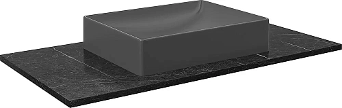 Раковина STWORKI накладная 50 3050-112 антрацит 560809 Раковина STWORKI накладная 50 3050-112 антрацит 560809