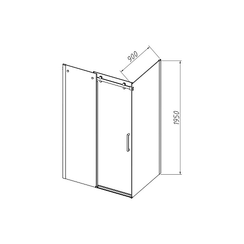 Душевой уголок Vincea Como-N VSR-4CN9016CLB 1600x900 черный стекло прозрачное Душевой уголок Vincea Como-N VSR-4CN9016CLB 1600x900 черный стекло прозрачное