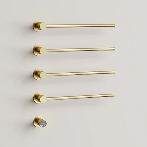 Полотенцесушитель электрический SANCOS Linea SC14001BG встраиваемый брашированное золото Полотенцесушитель электрический SANCOS Linea SC14001BG встраиваемый брашированное золото