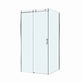 Душевой уголок BelBagno SOFT_CLOSE-2-A-1-100-C-Cr 100x100 см, профиль хром, стекло прозрачное Душевой уголок BelBagno SOFT_CLOSE-2-A-1-100-C-Cr 100x100 см, профиль хром, стекло прозрачное