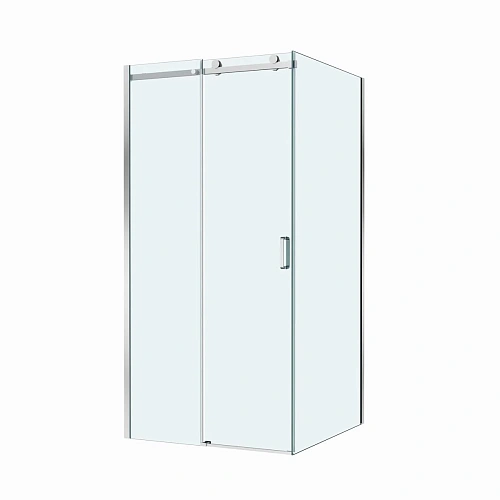 Душевой уголок BelBagno SOFT_CLOSE-2-A-1-100-C-Cr 100x100 см, профиль хром, стекло прозрачное Душевой уголок BelBagno SOFT_CLOSE-2-A-1-100-C-Cr 100x100 см, профиль хром, стекло прозрачное