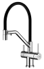 Смеситель для кухни Splenka S70.62.05 с гибким изливом с подключением к фильтру, сатин Смеситель для кухни Splenka S70.62.05 с гибким изливом с подключением к фильтру, сатин