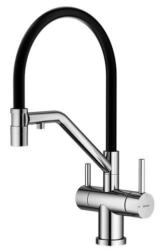 Смеситель для кухни Splenka S70.62.05 с гибким изливом с подключением к фильтру, сатин Смеситель для кухни Splenka S70.62.05 с гибким изливом с подключением к фильтру, сатин